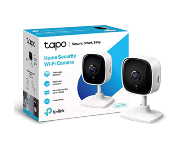 Cámara Seguridad Wifi TP-LINK Tapo C100 Full Hd 1080P