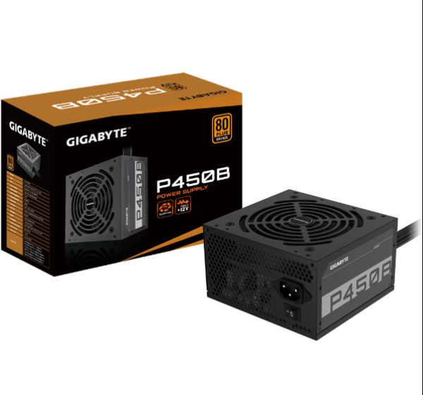 Fuente de Alimentación 450W GIGABYTE 80 PLUS BRONZE GP-P450B/AR