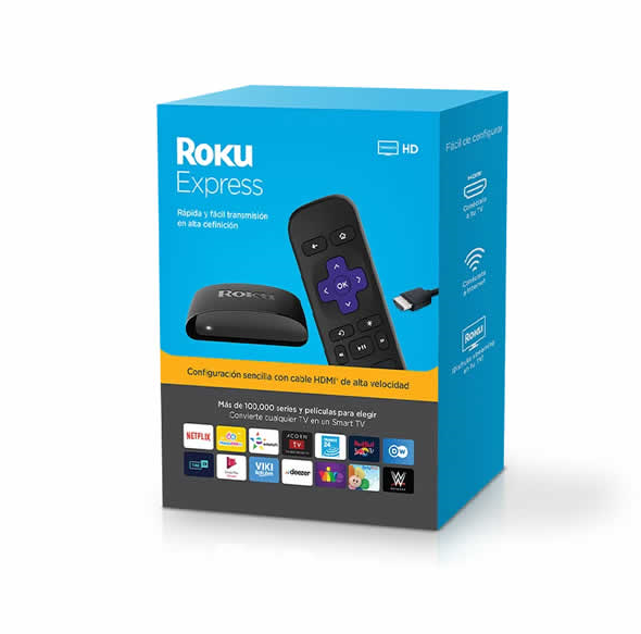 ROKU Express HD 3930MX + C Remoto